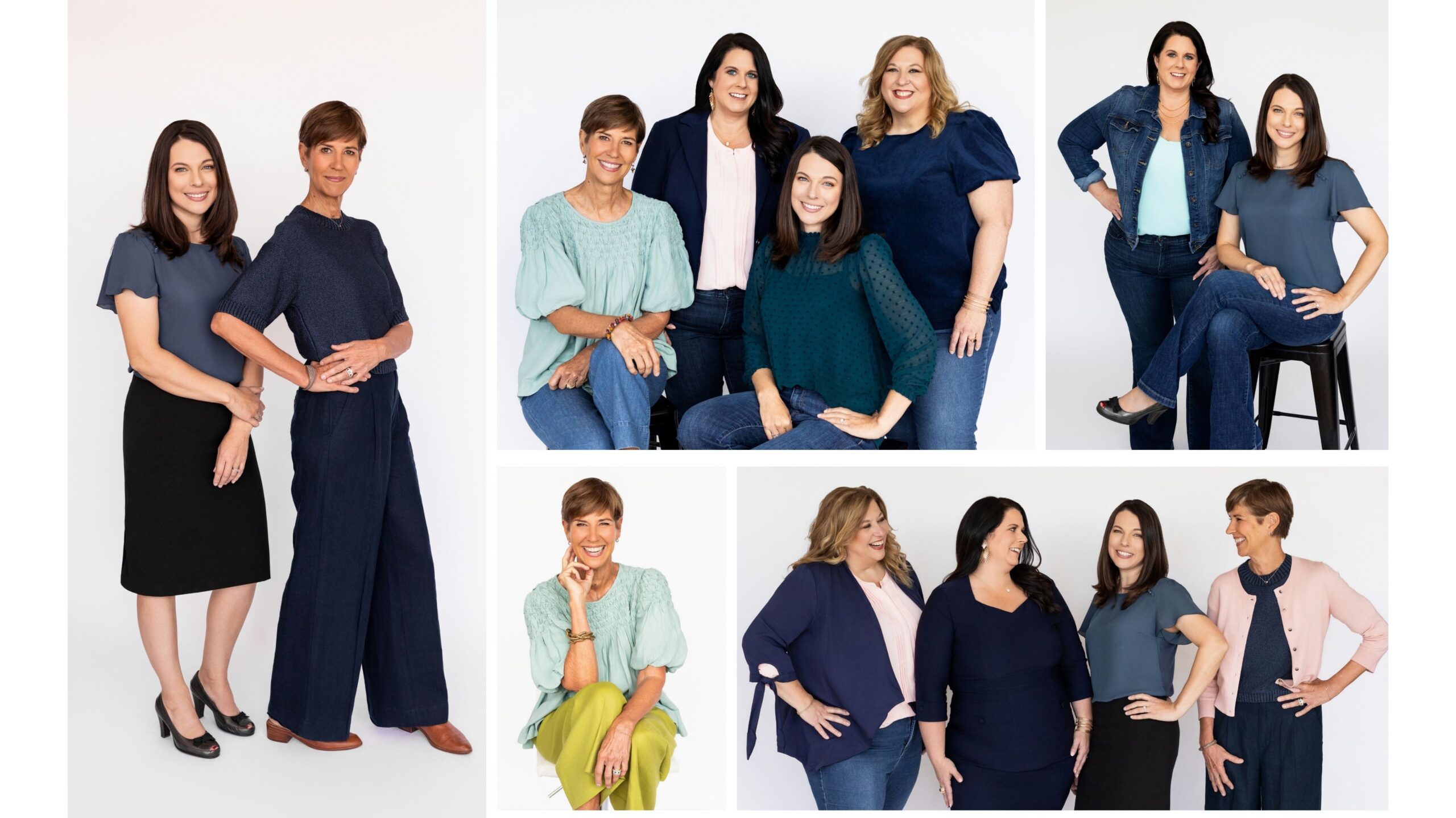team headshots of Therapy office of women